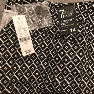NWT NY&CO crop 7th Ave pants